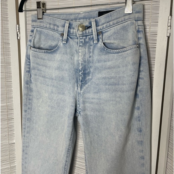 Rag & Bone Ankle Cigarette Bleached Jeans Dean Light Wash Size 24 - Picture 2 of 9